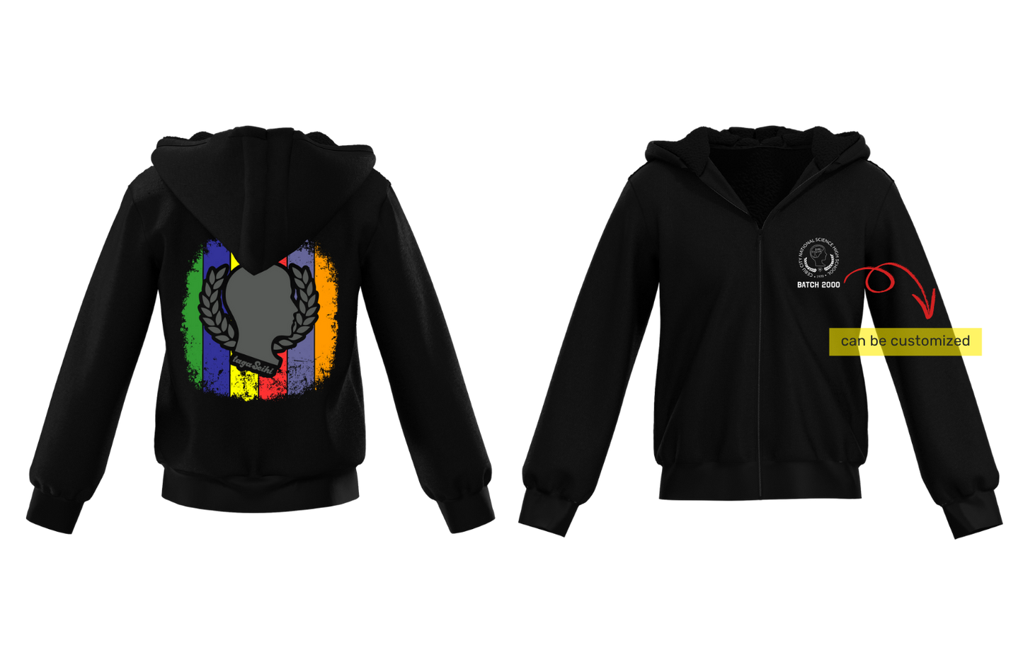 Hoodie Jacket Full-Zip with Pockets